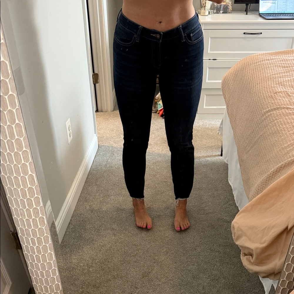 Lucky Brand Women's Midnight Blue Skinny Jeans